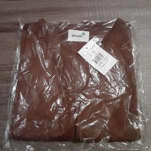 Girls brownie girl scout vest